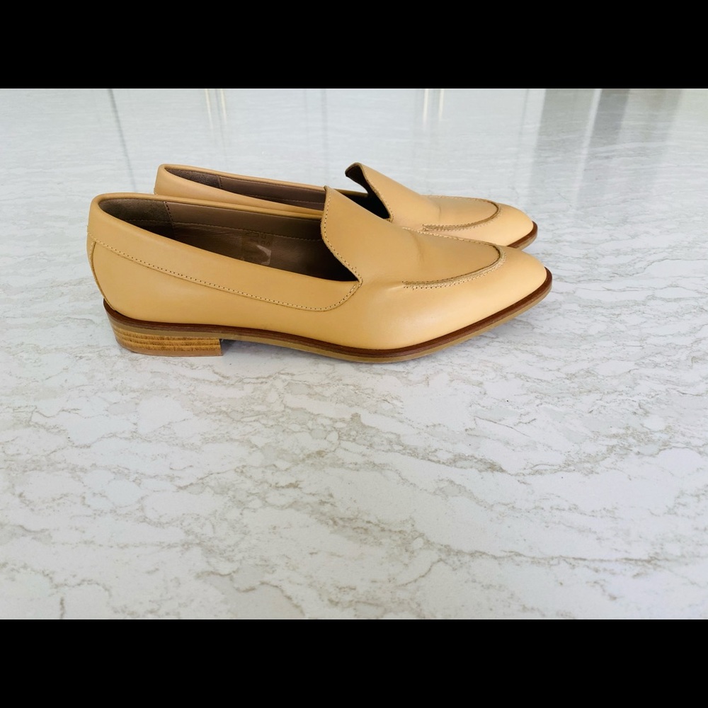 Everlane Varese Loafer Shoe Slip On Modern Camel Leather Womens Size 10